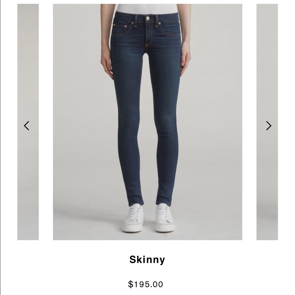 RAG AND BONE SKINNY JEANS NEW